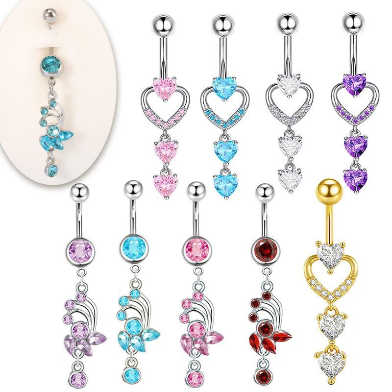 Body Jewelry Tunnels - قطعة واحدة، حلقة سرة البطن من