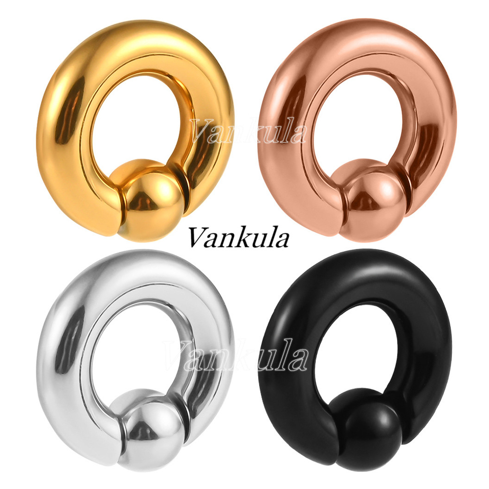 Body Jewelry Ear Gauges - Vankula 2 قطعة أنفاق التوصيل الأذن