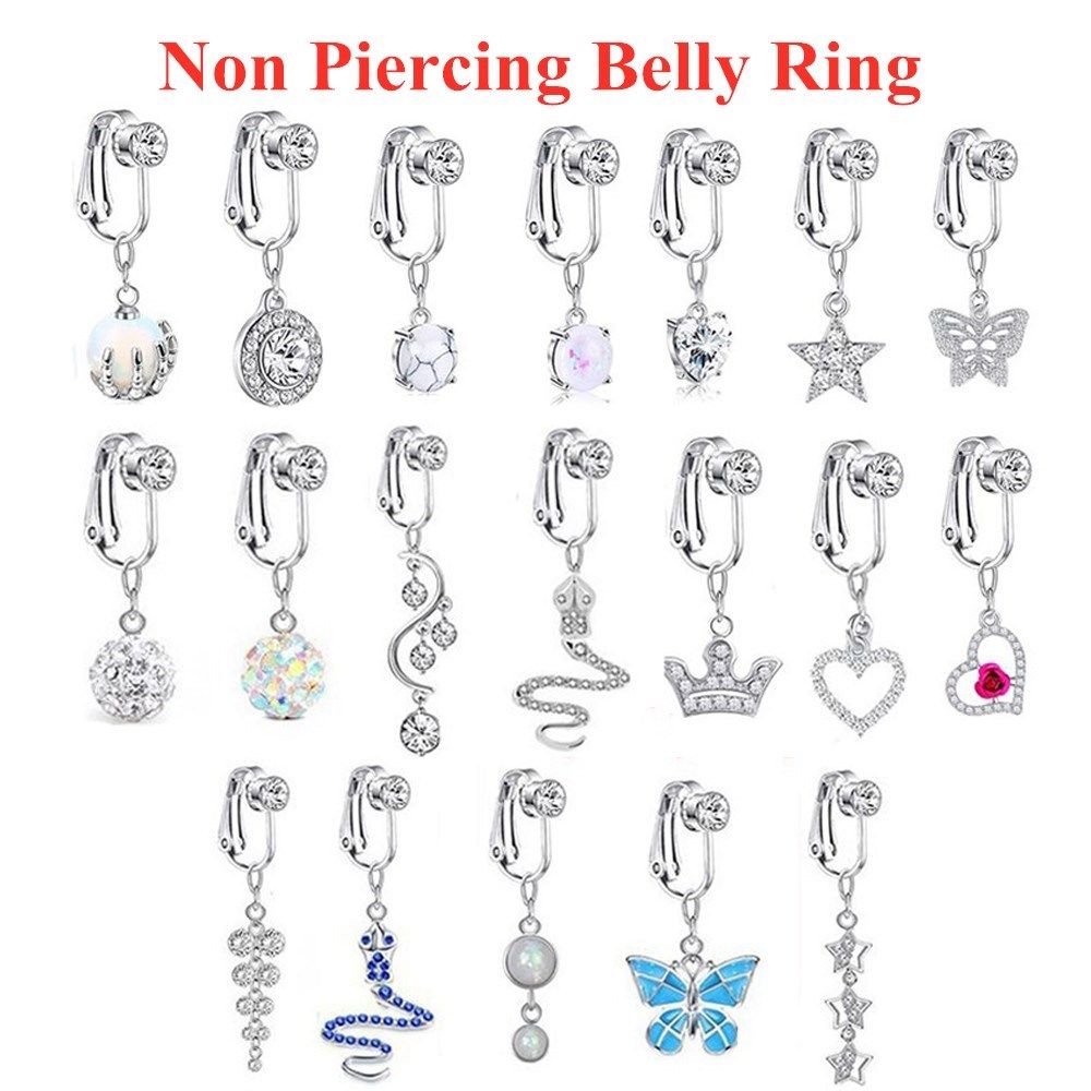 Body Jewelry Cartilage Earrings - اكسسوارات الشاطئ غير ثقب كليب على