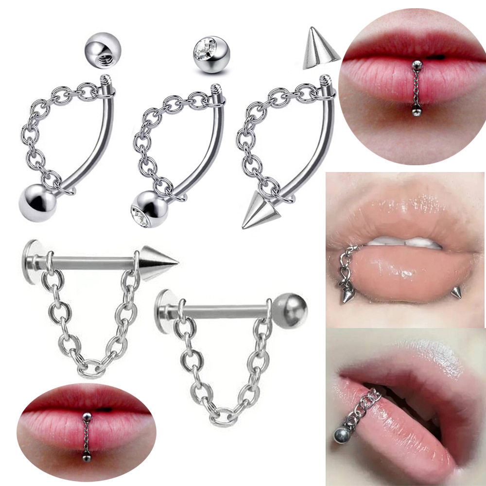 Body Jewelry Surgical Steel - حلقات حلمة الثدي 16G من الفولاذ