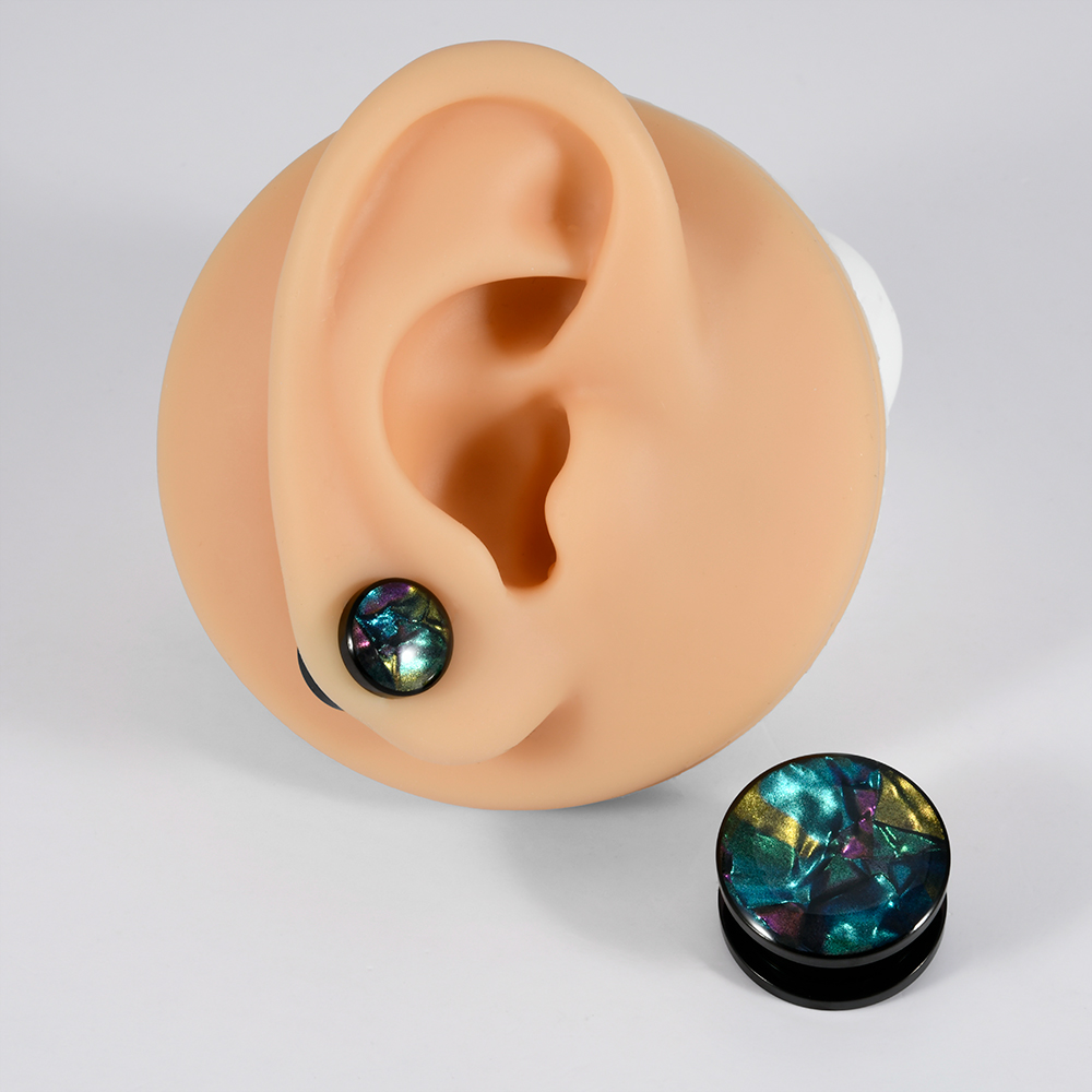 1 قطعة مزيج الفولاذ المقاوم لل - مراجعة Body Jewelry Ear Gauges وسعره