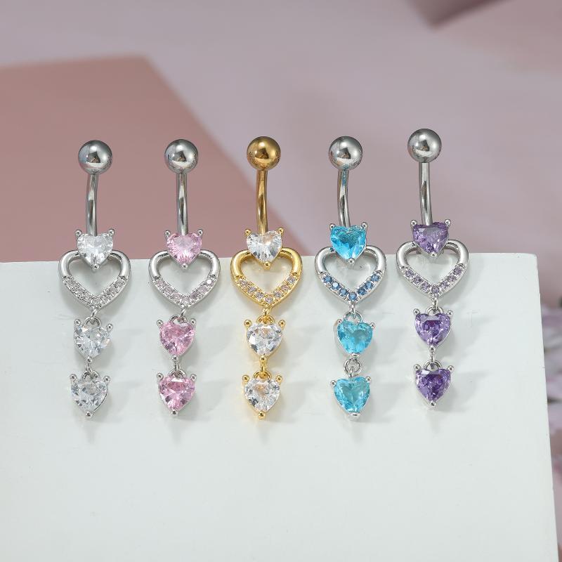 حلقة سرة البطن من الفولاذ المق - مراجعة Body Jewelry Tunnels وسعره