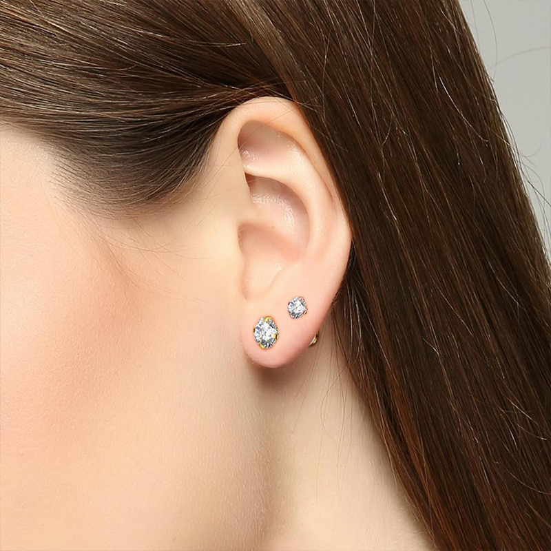 أقراط من التيتانيوم عيار 16G ب - مراجعة Body Jewelry Cartilage Earrings وسعره