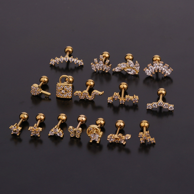 أقراط من الفولاذ المقاوم للصدأ - مراجعة Body Jewelry Surgical Steel وسعره