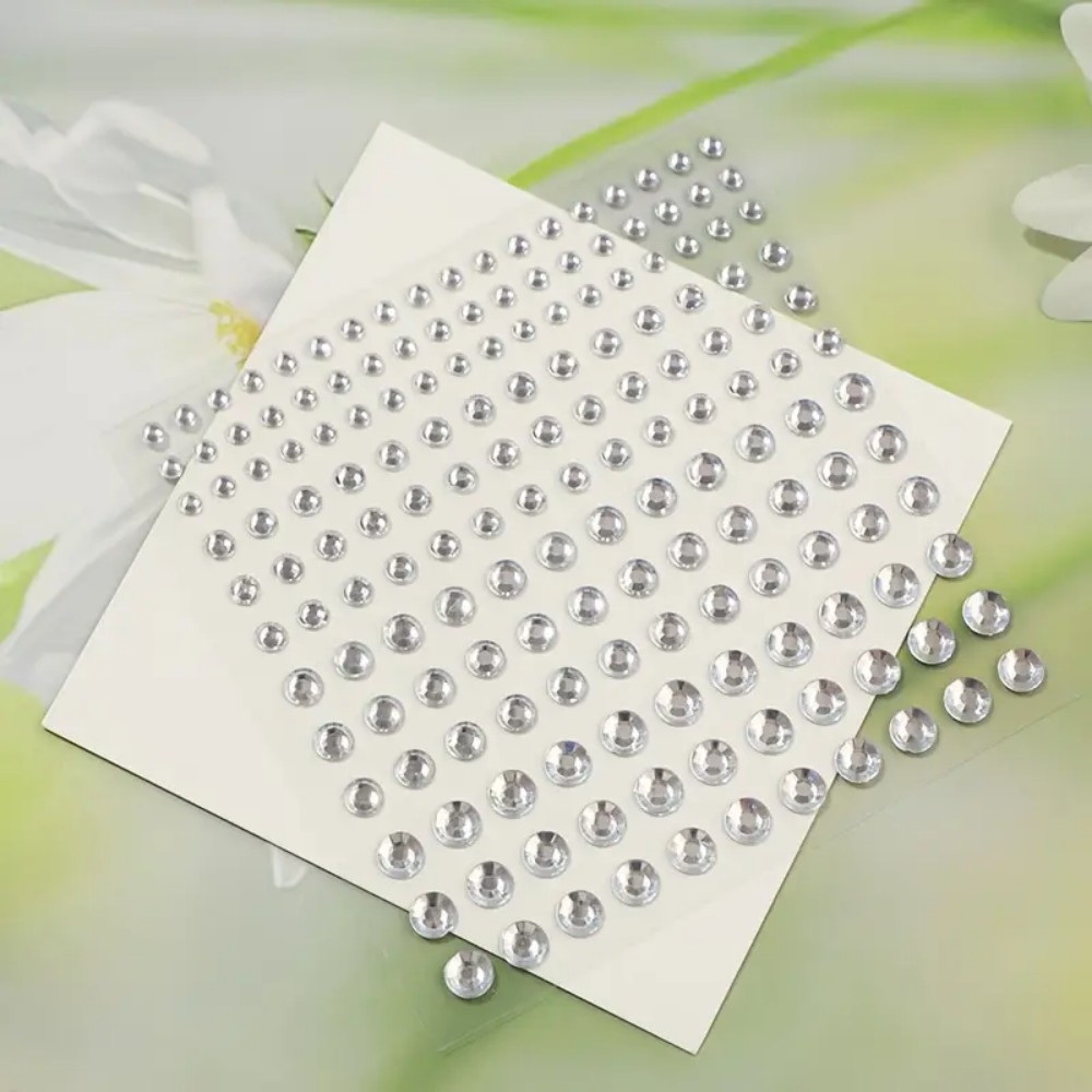 165 قطعة من ملصقات حجر الراين  - مراجعة Body Jewelry And Piercing وسعره