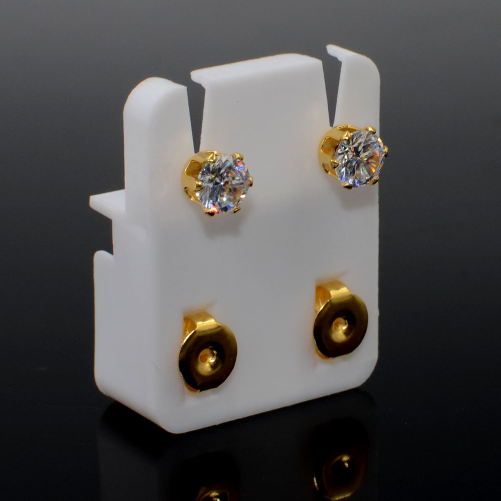 أقراط من الذهب عيار 24 قيراط م - مراجعة Body Jewelry Surgical Steel وسعره