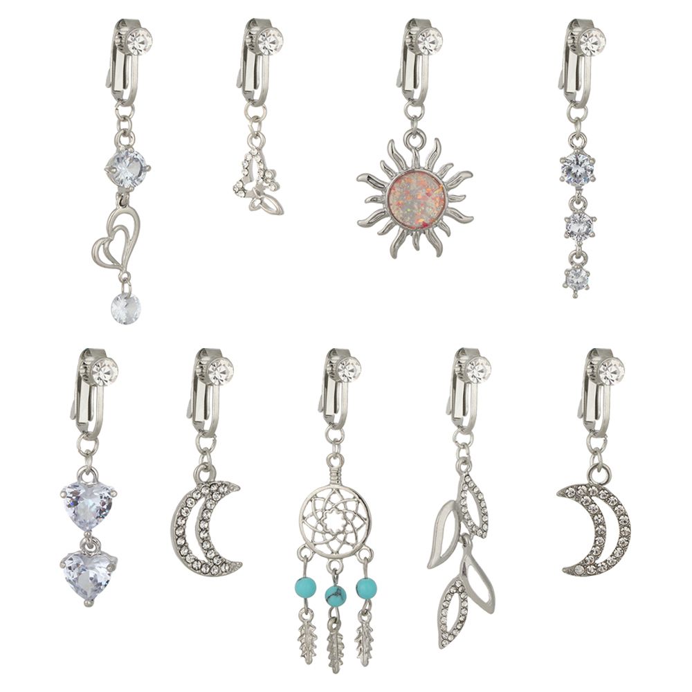 فو فراشة البطن وهمية وهمية ثقب - مراجعة Body Jewelry And Earrings وسعره