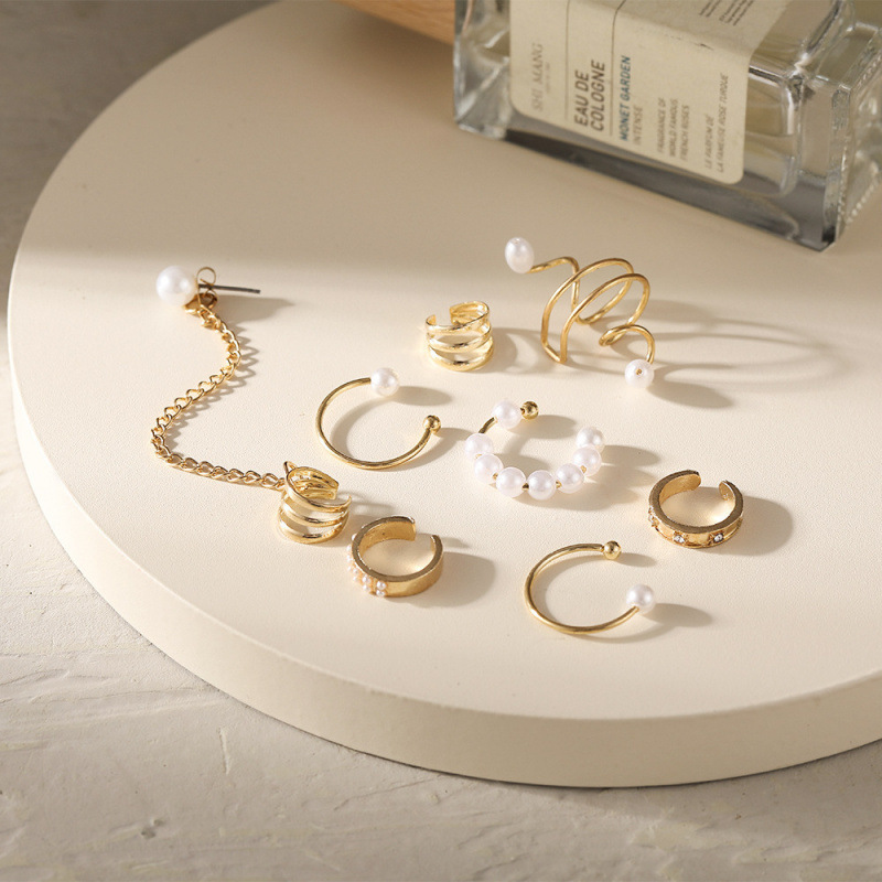 طقم أقراط عصرية 2026: مجموعة أ - مراجعة Body Jewelry Cartilage Earrings وسعره