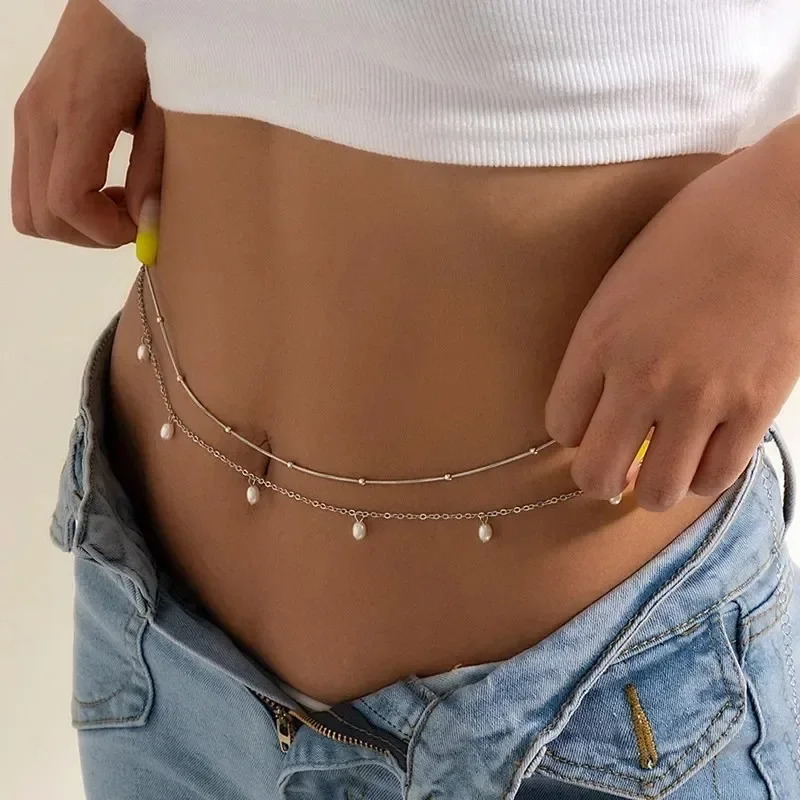 سحر جديد مثير طبقة مزدوجة فراش - مراجعة Body Jewelry Chain وسعره