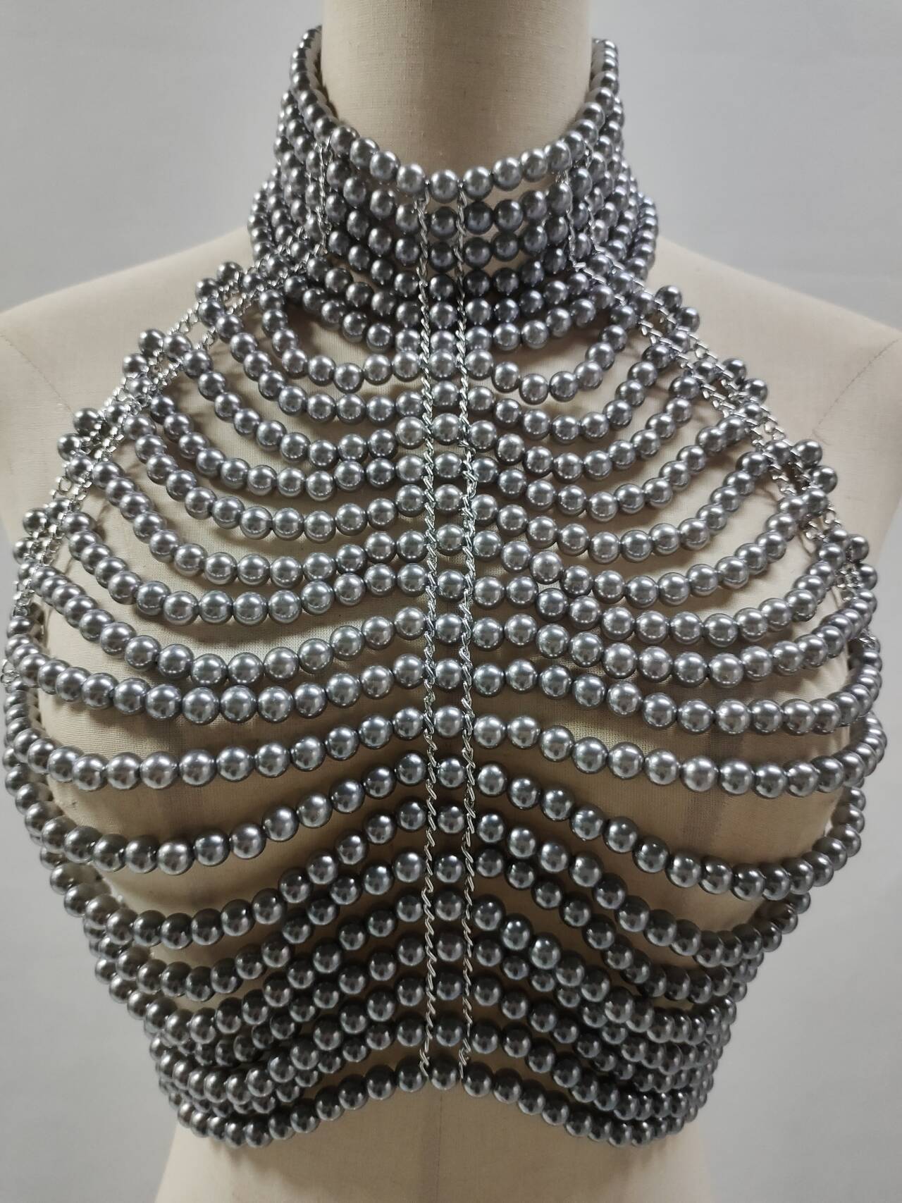 فستان نسائي بدون أكمام بياقة ك - مراجعة Body Jewelry For Backless Dress وسعره