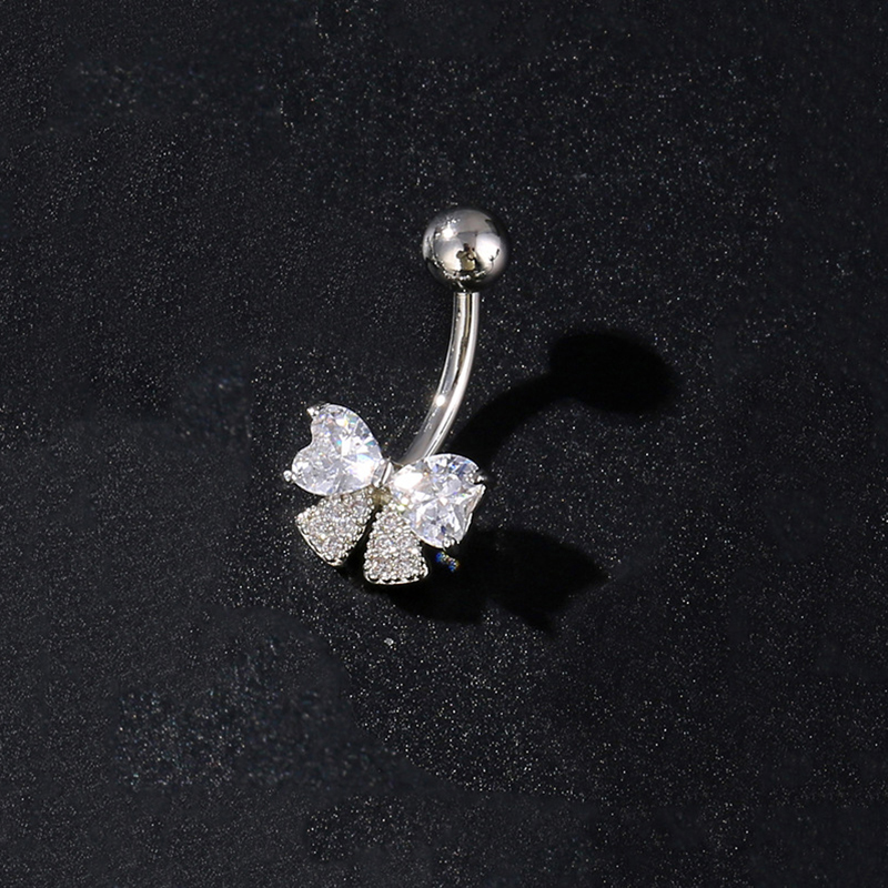 حلقة ثقب البطن من الفولاذ المق - مراجعة Body Jewelry And Piercing وسعره