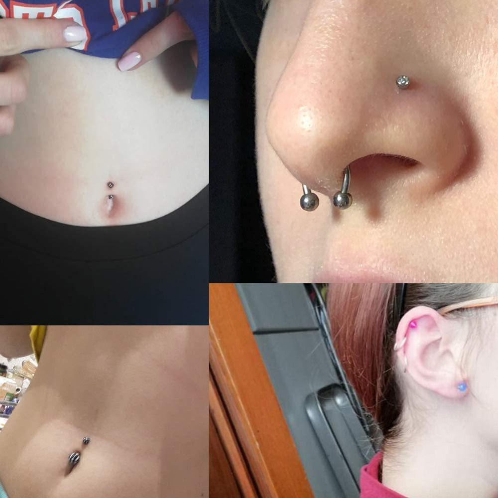 طقم أدوات ثقب الجسم 150/140/85 - مراجعة Body Jewelry And Piercing وسعره