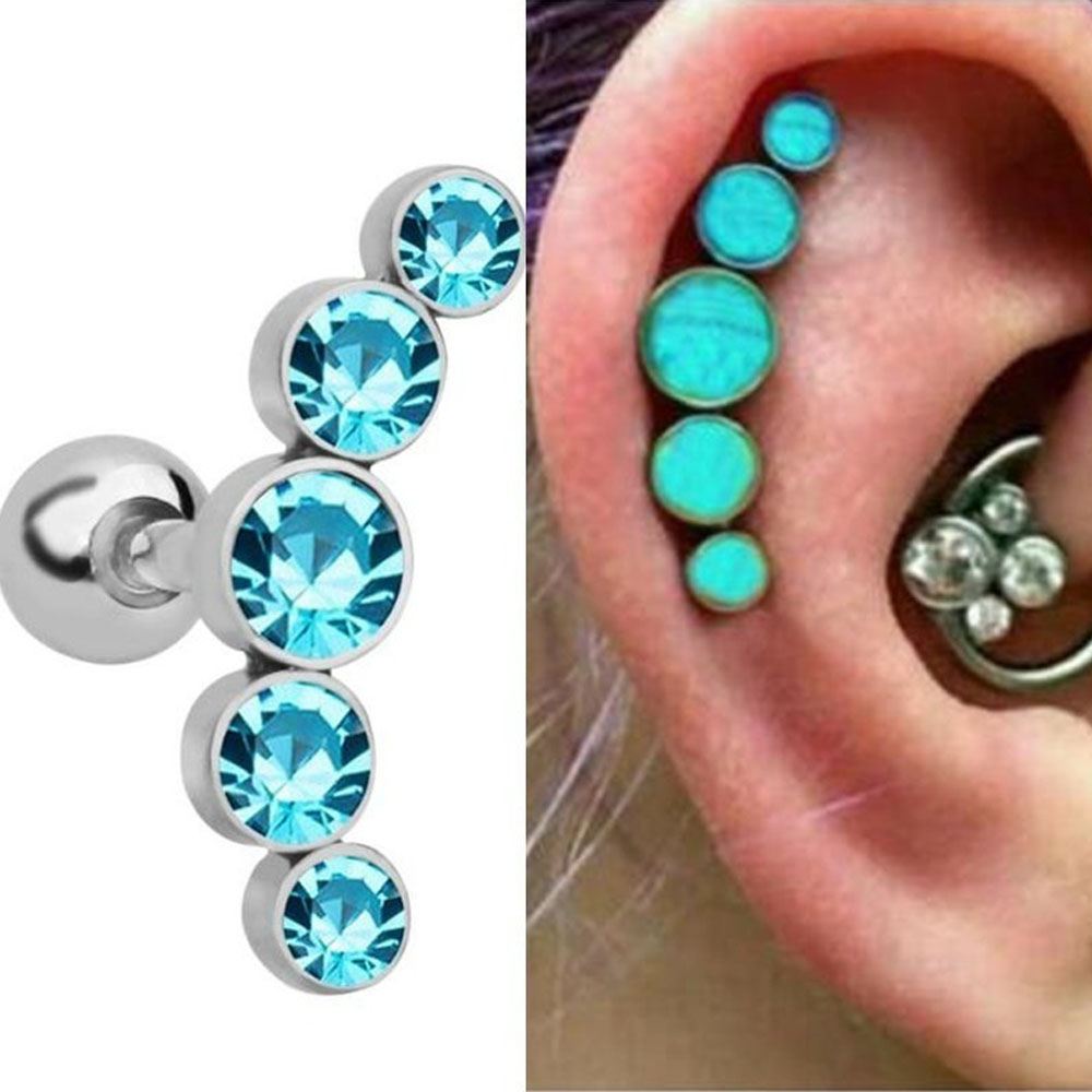 قطعة واحدة من مجوهرات الجسم ال - مراجعة Body Jewelry Ear Piercing وسعره
