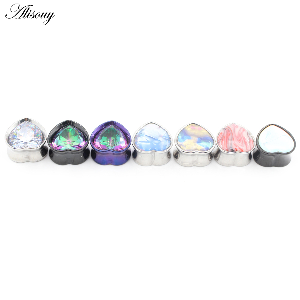 أليسووي قطعة واحدة 8-25 مم من  - مراجعة Body Jewelry Ear Gauges وسعره