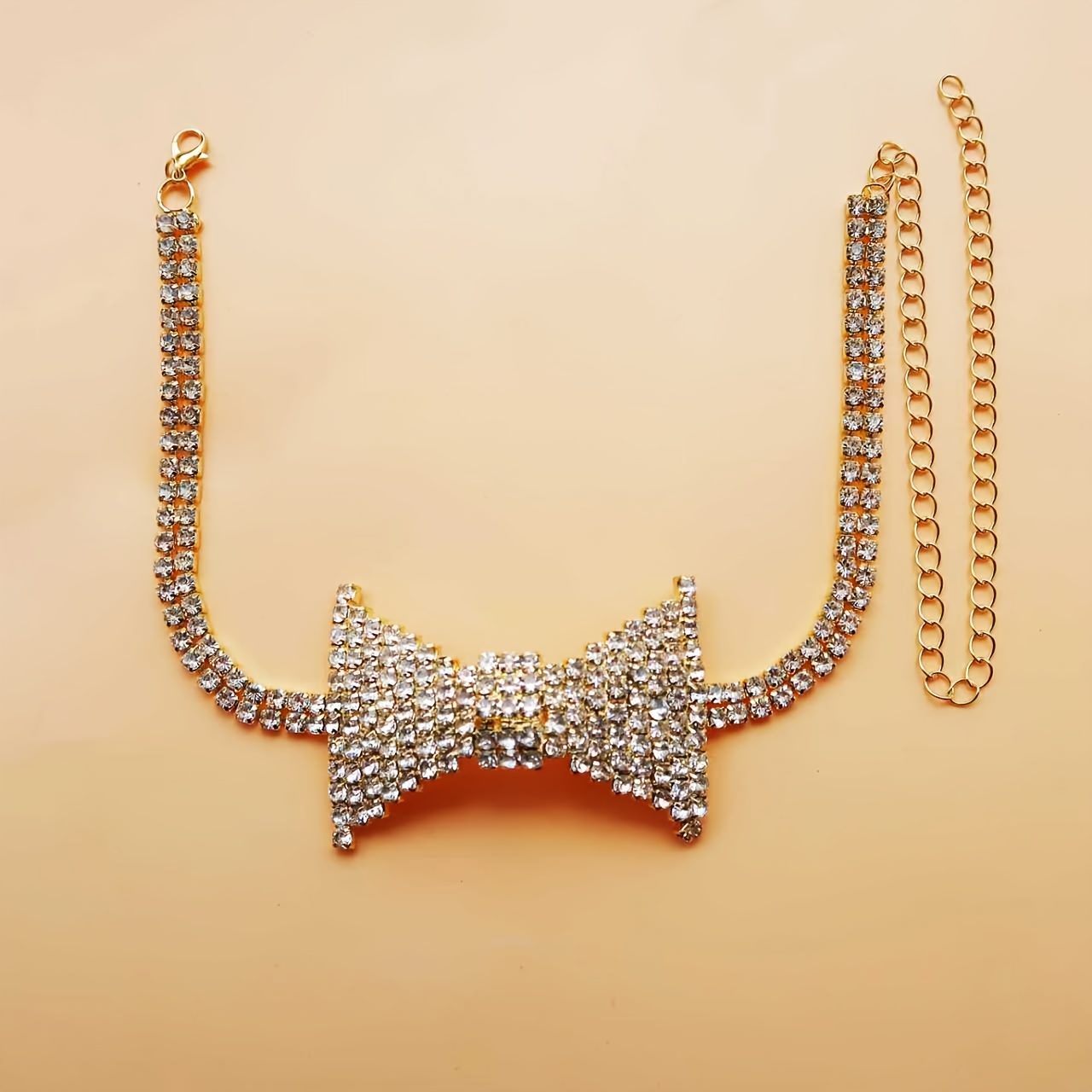 سلسلة عنق بفيونكة أنيقة رائعة  - مراجعة Body Jewelry Necklace وسعره