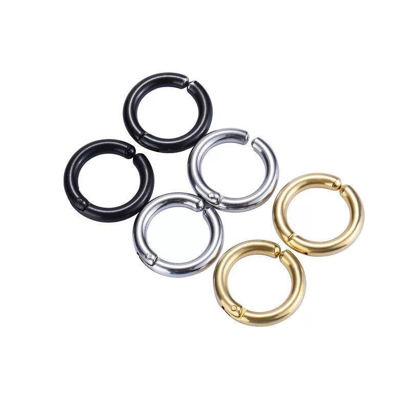 وهمية Huggie هوب أقراط للرجال  - مراجعة Body Jewelry Cartilage Earrings وسعره