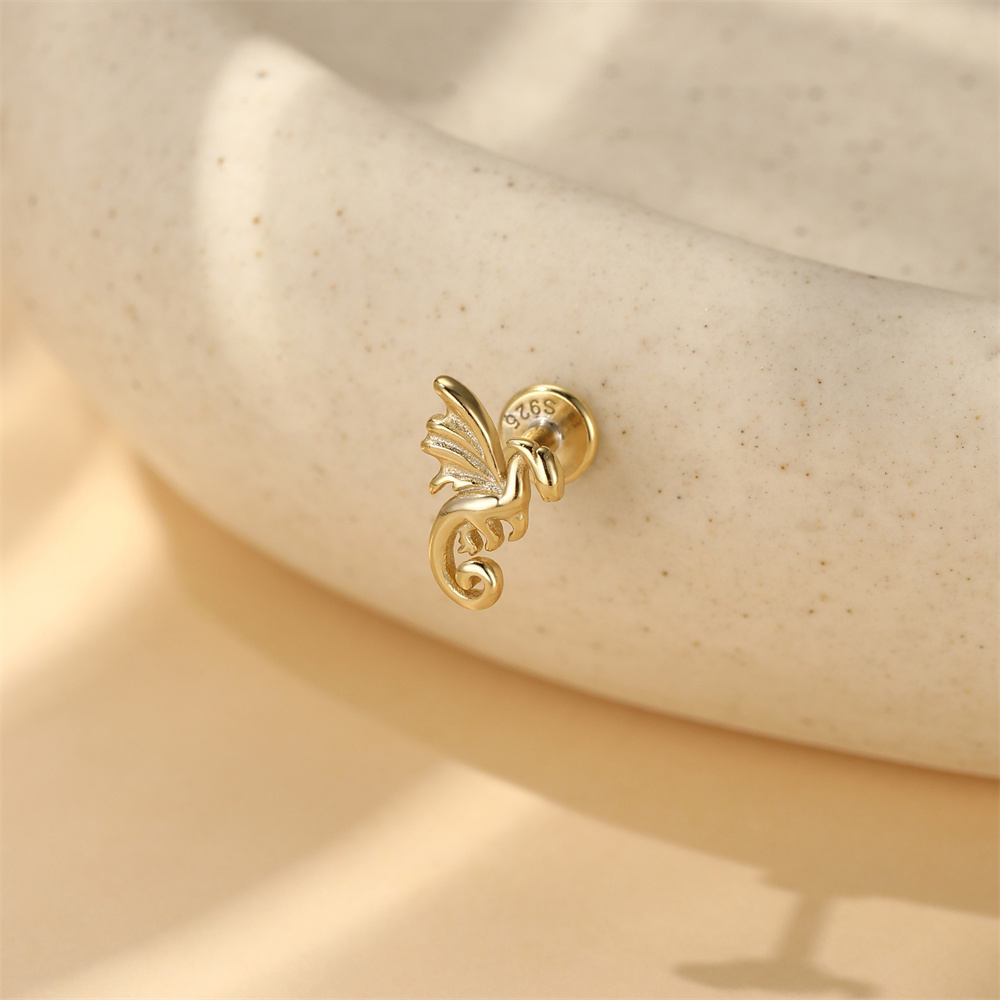 أقراط أذن من الفضة الإسترلينية - مراجعة Body Jewelry Ear Piercing وسعره