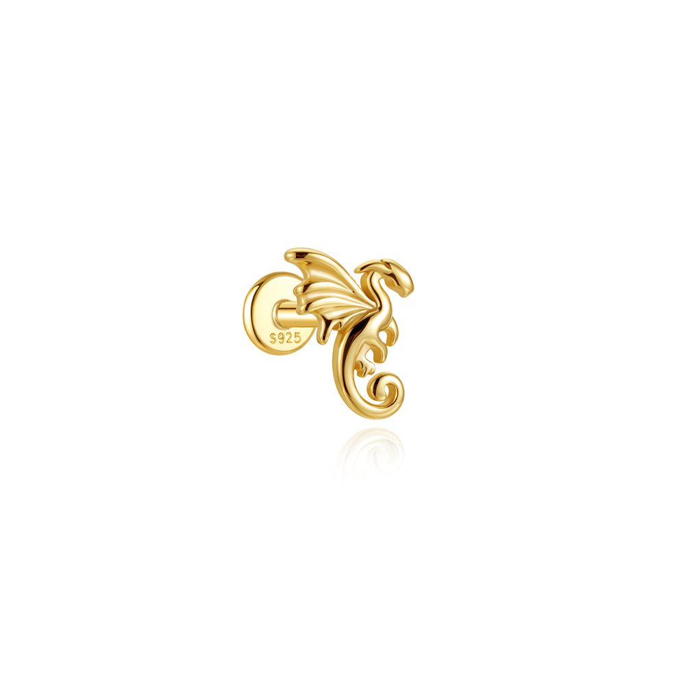 أقراط أذن من الفضة الإسترلينية - مراجعة Body Jewelry Ear Piercing وسعره