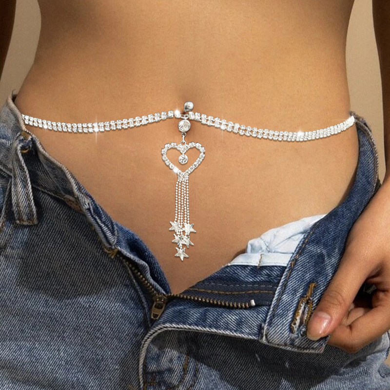 GLAMing بوهو القلب استرخى حجر  - مراجعة Body Jewelry And Piercing وسعره