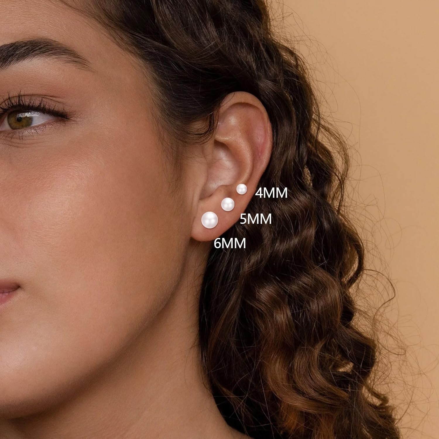 3 أزواج من أقراط اللؤلؤ الصغير - مراجعة Body Jewelry Surgical Steel وسعره