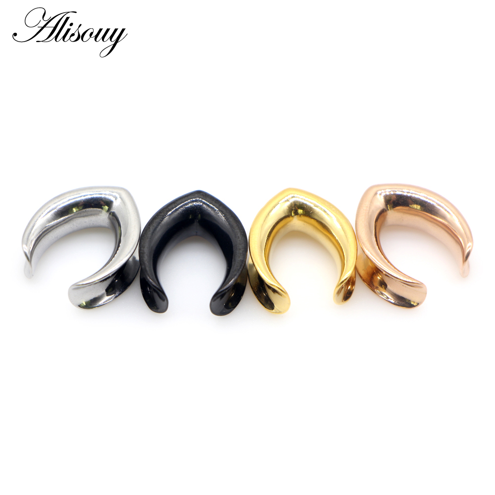 أليسووي قطعتان 6 مم-30 مم قلاع - مراجعة Body Jewelry Ear Gauges وسعره