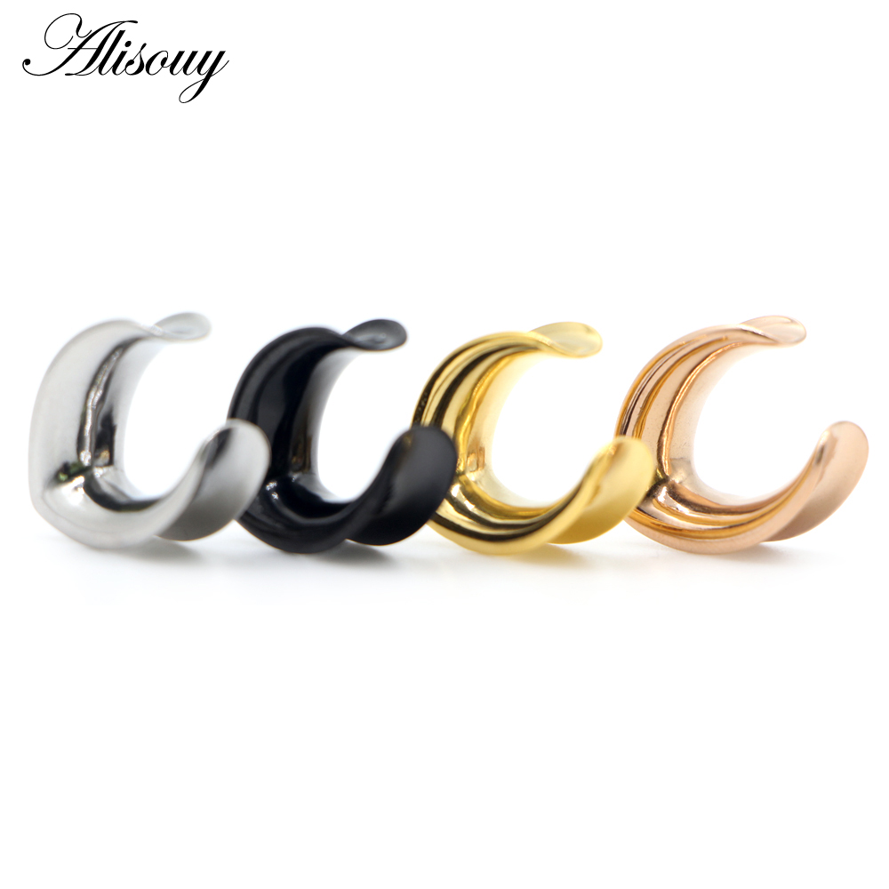 أليسووي قطعتان 6 مم-30 مم قلاع - مراجعة Body Jewelry Ear Gauges وسعره