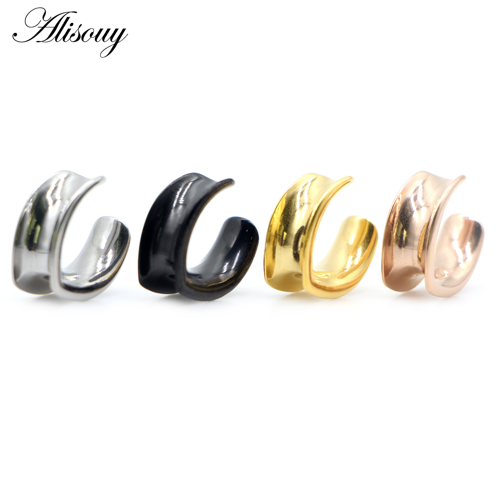 أليسووي قطعتان 6 مم-30 مم قلاع - مراجعة Body Jewelry Ear Gauges وسعره