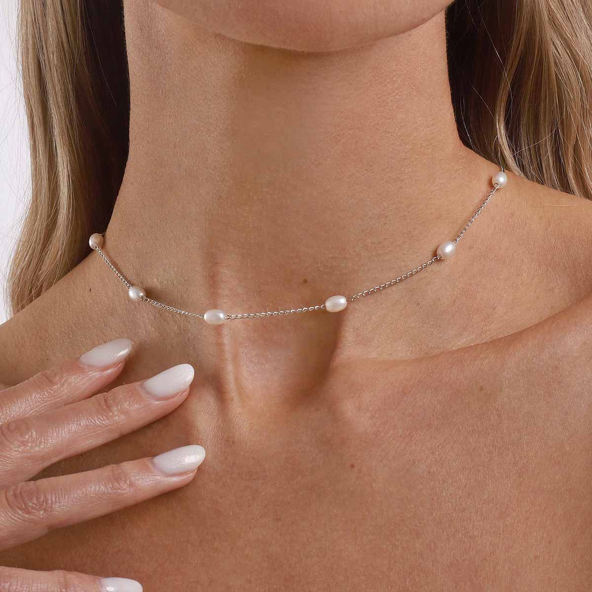 قلادة أنيقة للظهر مع لآلئ صناع - مراجعة Body Jewelry For Backless Dress وسعره