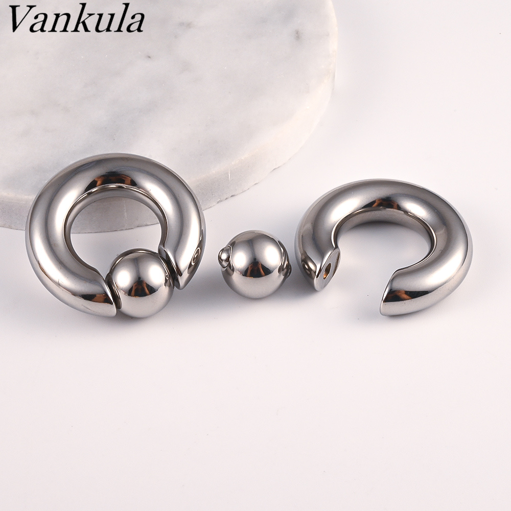 Vankula 2 قطعة أنفاق التوصيل ا - مراجعة Body Jewelry Ear Gauges وسعره