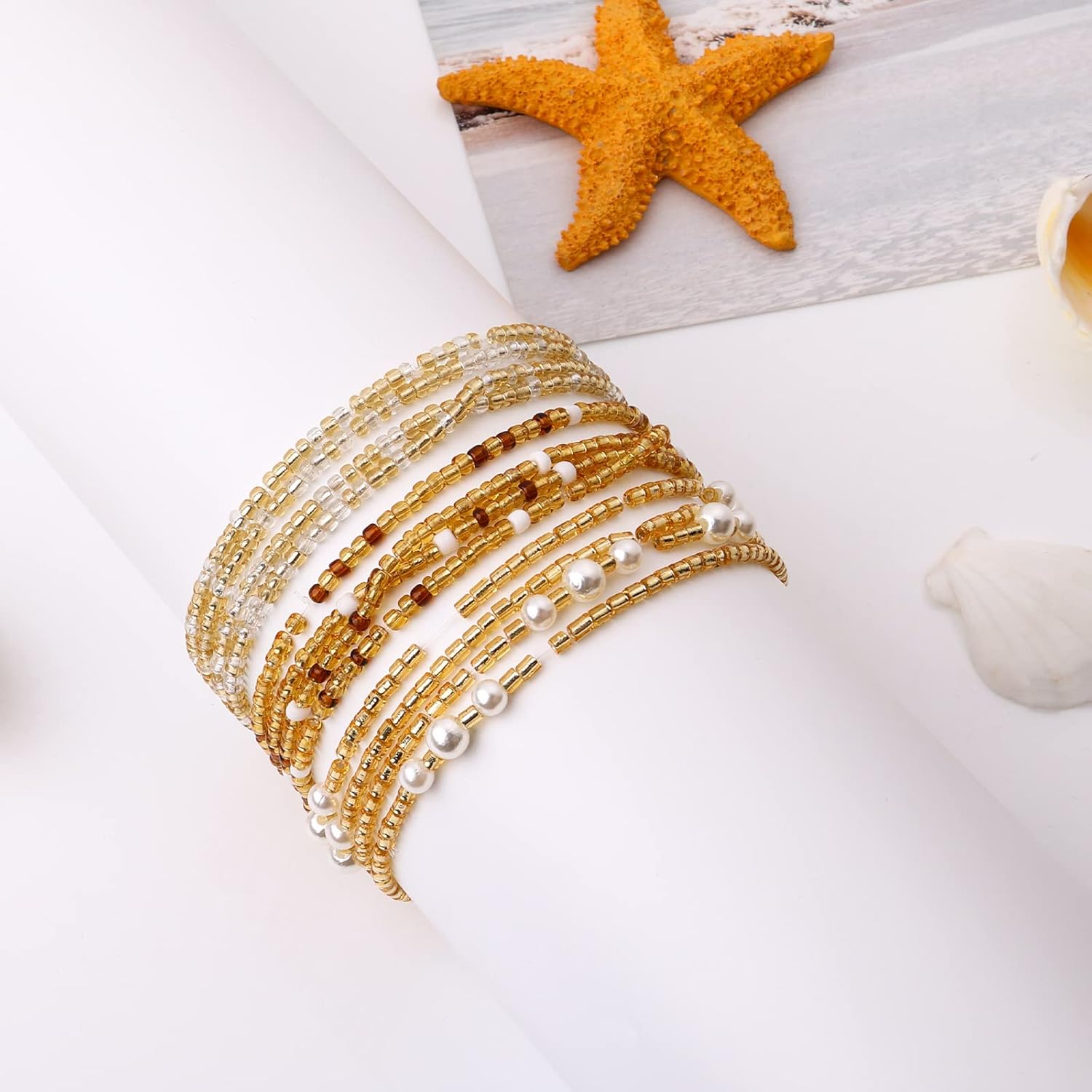 خرز الخصر للنساء، سلاسل البطن  - مراجعة Body Jewelry Chain وسعره