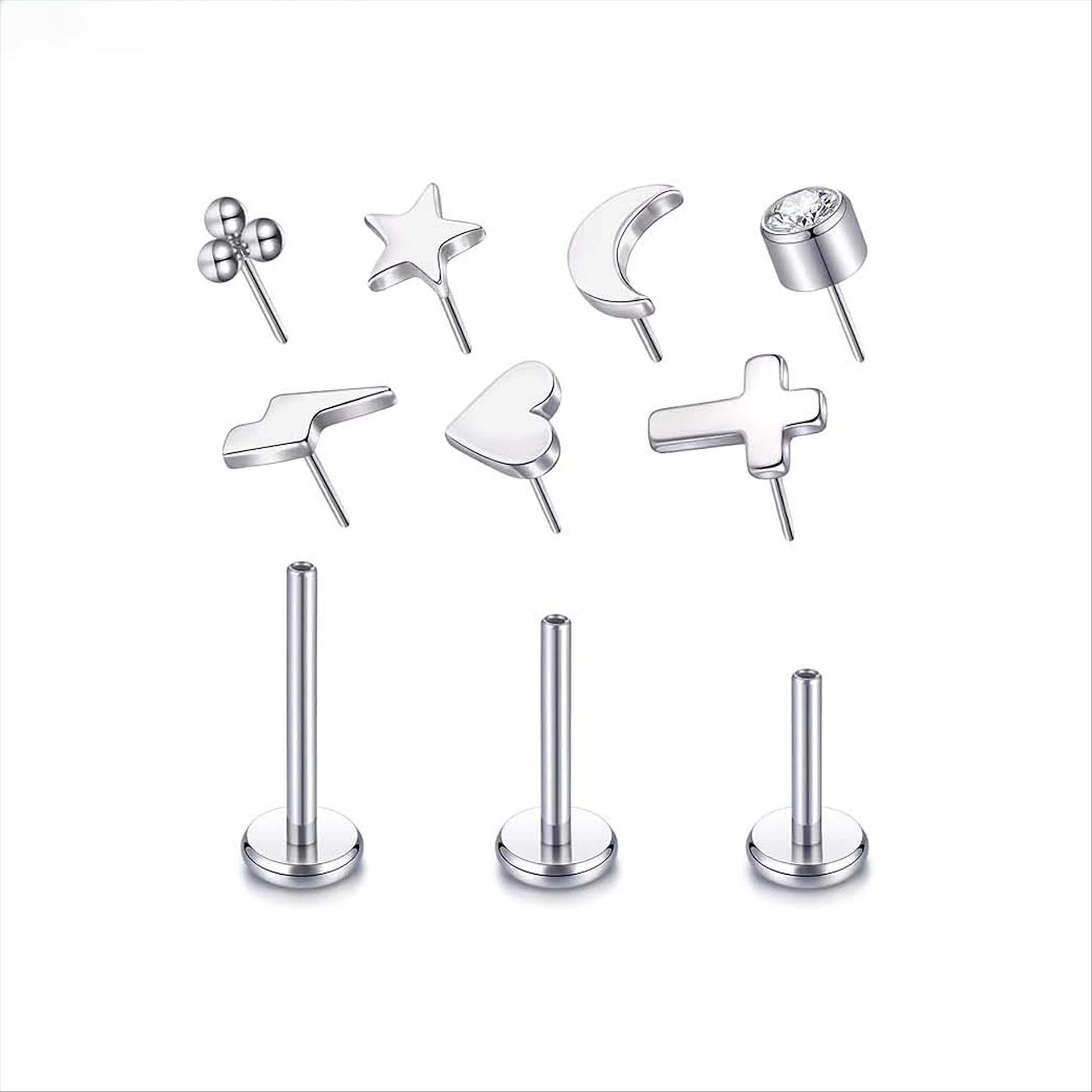 الجملة قاعدة خيوط ASTM F136 مج - مراجعة Body Jewelry Tunnels وسعره
