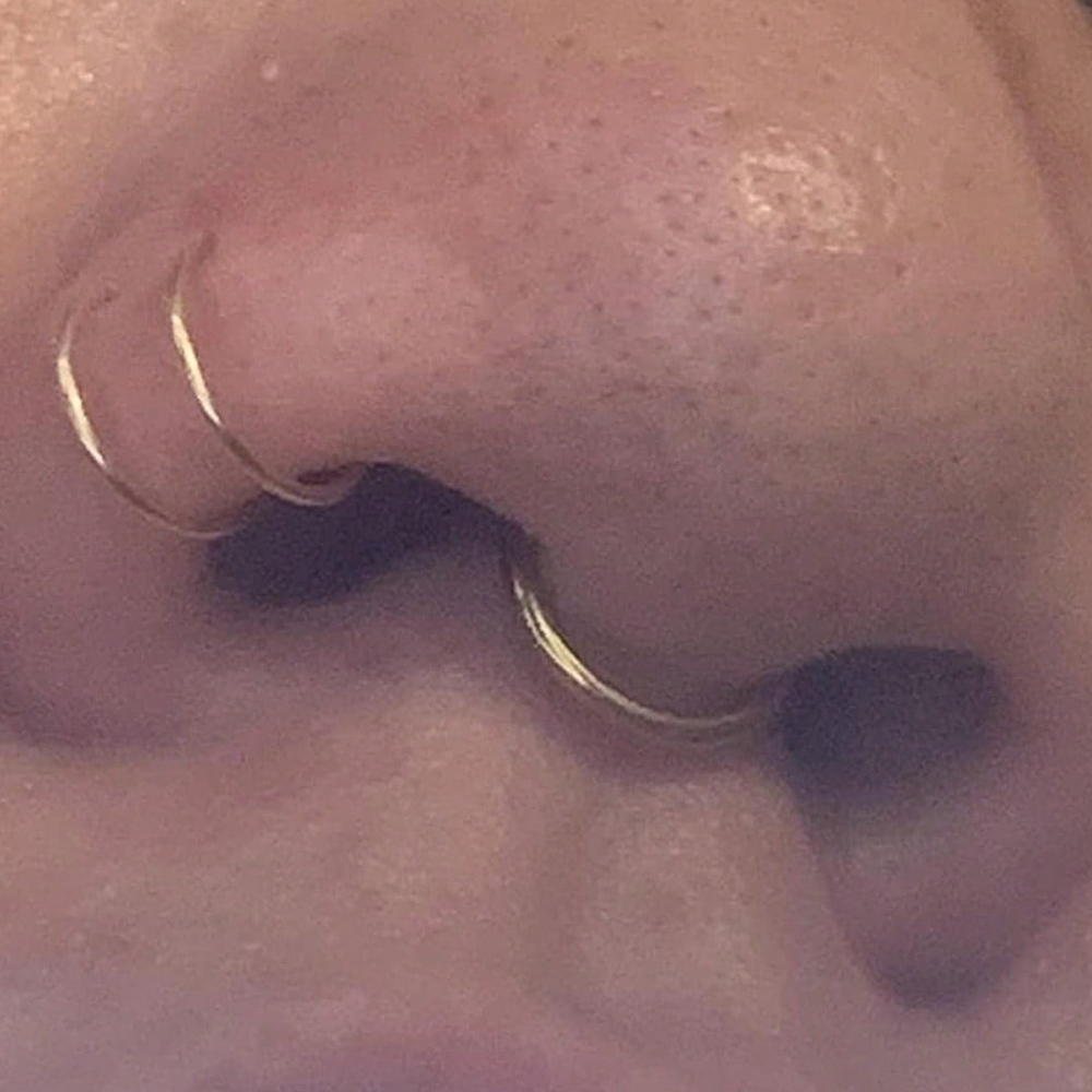 حلقات أنف وفواصل أنفية وهمية ل - مراجعة Body Jewelry And Piercing وسعره