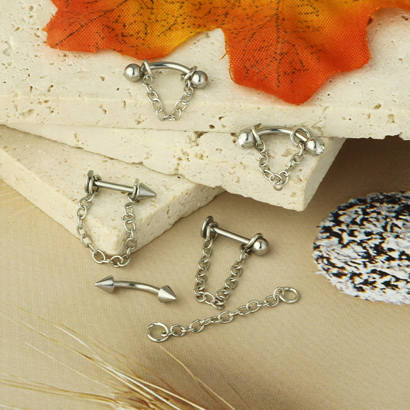 حلقات حلمة الثدي 16G من الفولا - مراجعة Body Jewelry Surgical Steel وسعره