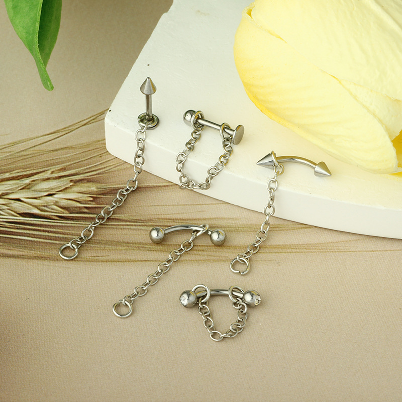 حلقات حلمة الثدي 16G من الفولا - مراجعة Body Jewelry Surgical Steel وسعره