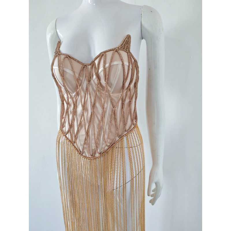 امرأة مجوهرات للجسم سلسلة الجو - مراجعة Body Jewelry For Backless Dress وسعره