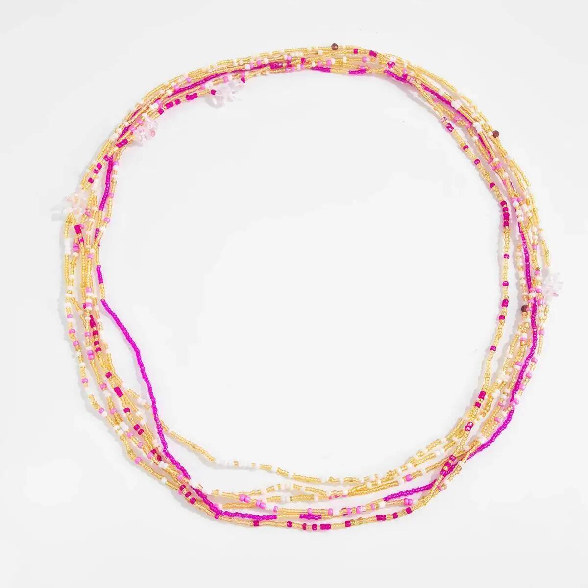 مجموعة من 6 قطع سلاسل خصر بوهي - مراجعة Body Jewelry Chain وسعره
